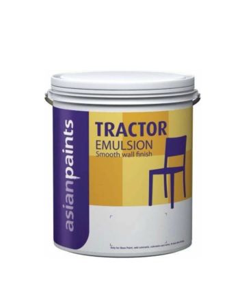 Asian Paints Tractor emulsion te3 white White Emulsion Wall Paint (10 L)