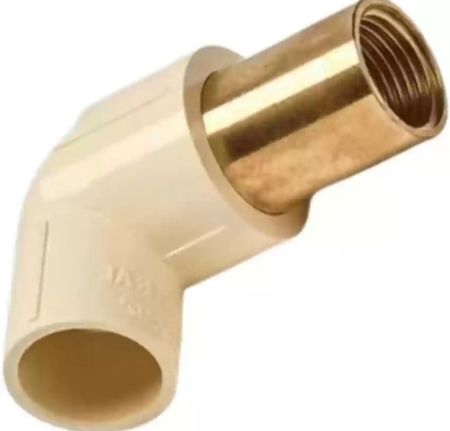 BRASS - THD ELBOW WITH CLAMP